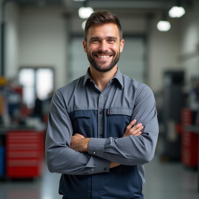 Zach's Auto Repair team inside the workshop, dedicated to quality service